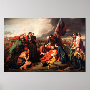 Affiches The Death of General Wolfe by Benjamin West 1770