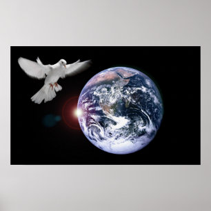 Affiches The Earth is the Lords fine art canvas print