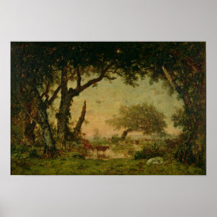 Affiches The Edge de la forêt à Fontainebleau