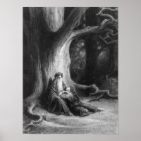 The Enchanter Merlin and the Fairy Vivien