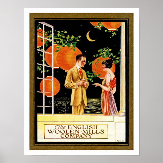 Affiches The English Woolen Mills Company (Devant)