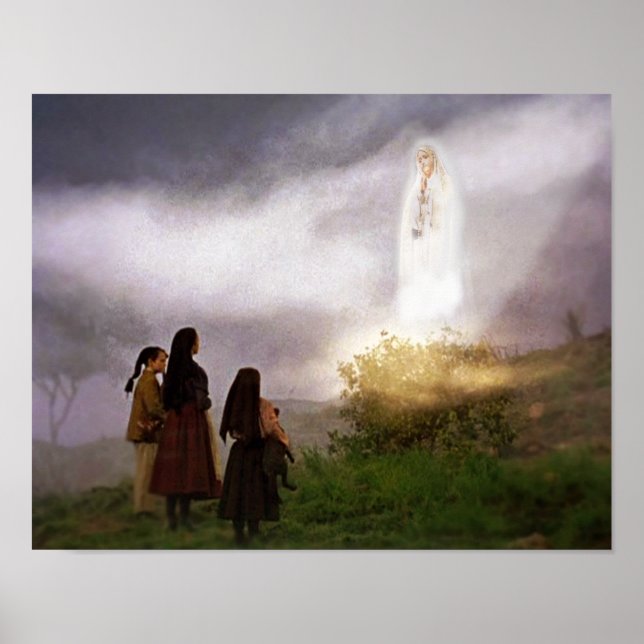 Affiches The Fatima Apparition Devotional Image (Devant)