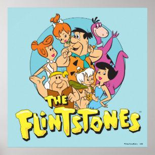 Affiches The Flintstones and Rubbles Family Graphic