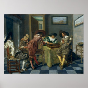 Affiches The Game of Backgammon