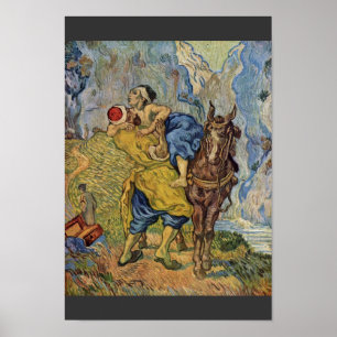 Affiches The Good Samaritan (After Delacroix) By Vincent