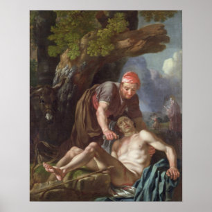 Affiches The Good Samaritan, c.1751-52 (huile sur toile)