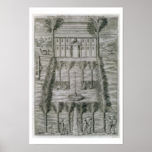 Affiches The Governor's Palace on the Island of Dominica