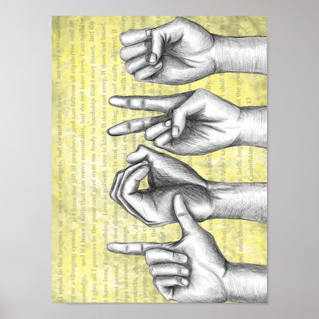 Affiches The greatest of these (Devant)