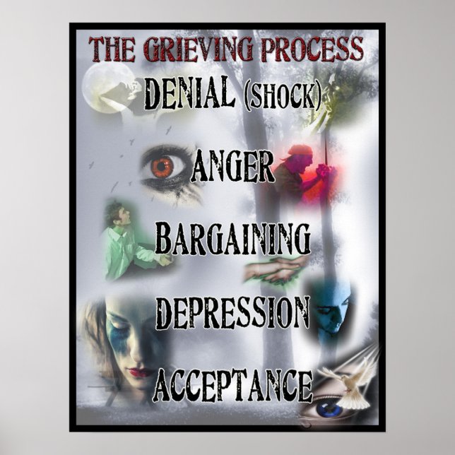 Affiches The Grieving Process (Devant)