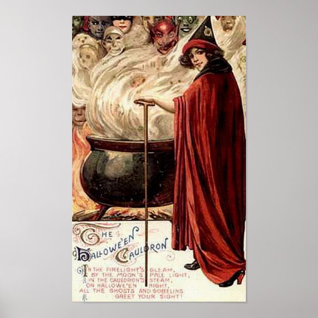 Affiches The Halloween Cauldron (Devant)