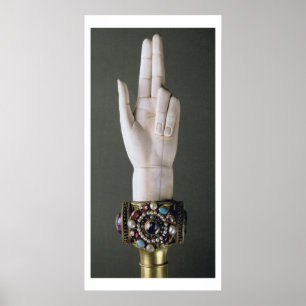 Affiches The Hand of Justice, from the Treasure of St. Deni