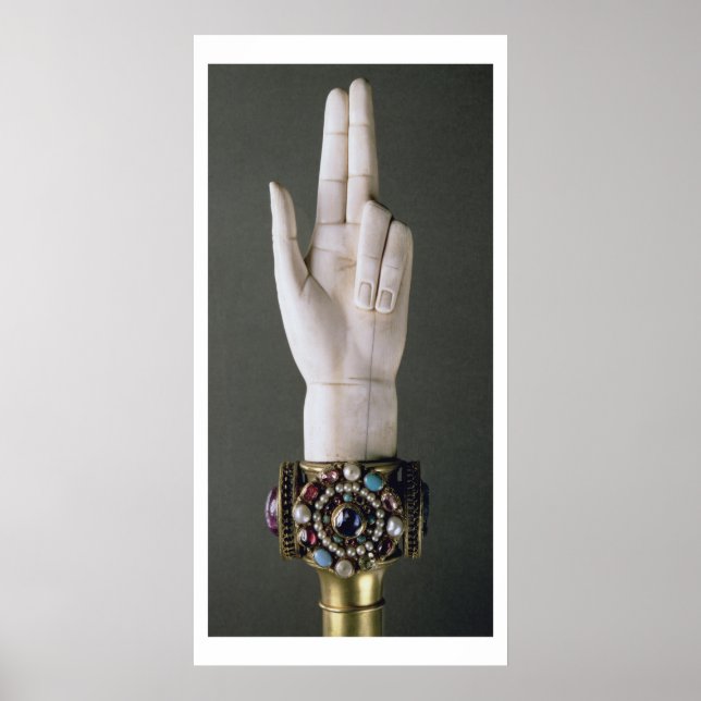 Affiches The Hand of Justice, from the Treasure of St. Deni (Devant)