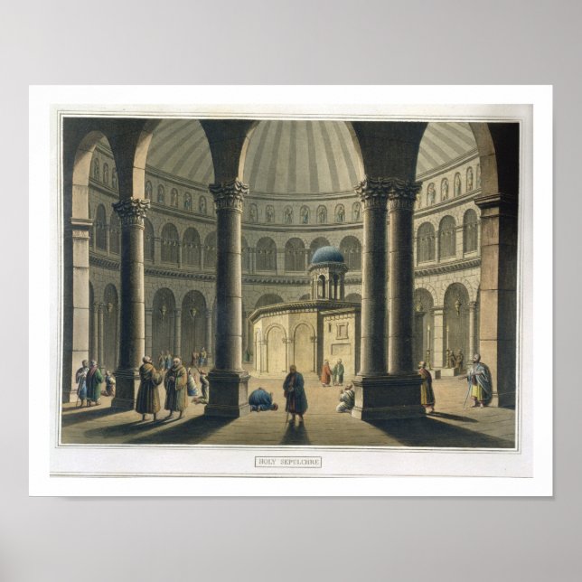 Affiches The Holy Sepulcher, pub. par William Watts, 1806 ( (Devant)