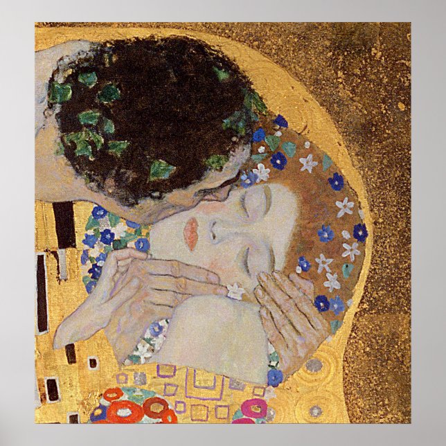 Affiches The Kiss, 1907-08 (Devant)