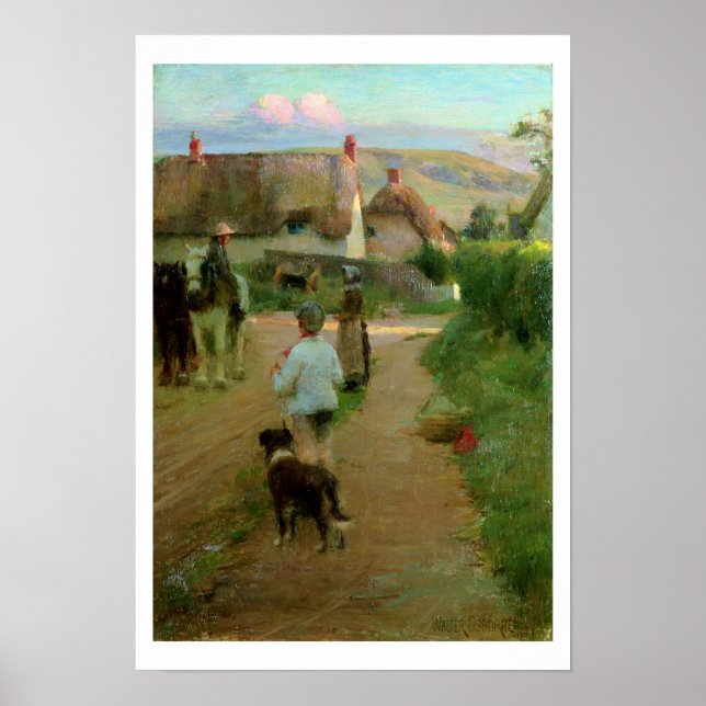 Affiches The Loiterers, 1888 (Devant)
