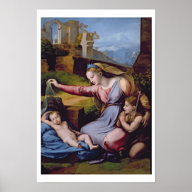 Affiches The Madonna of the Blue Diadem or The Madonna of t (Devant)