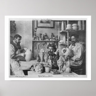 Affiches The Martin brothers in the studio at the Southall