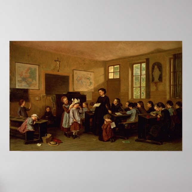 Affiches The naughty school children (Devant)