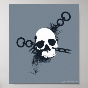 Affiches The Necromancer Skull Symbol