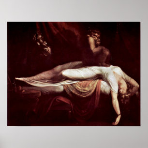 Affiches The Nightmare by Henry Fuseli