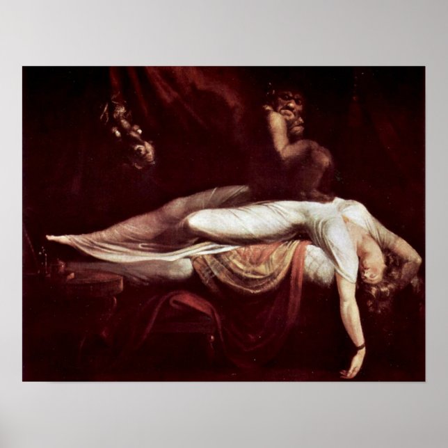 Affiches The Nightmare by Henry Fuseli (Devant)