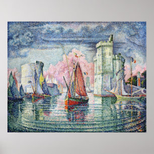 Affiches The Port at La Rochelle, 1921