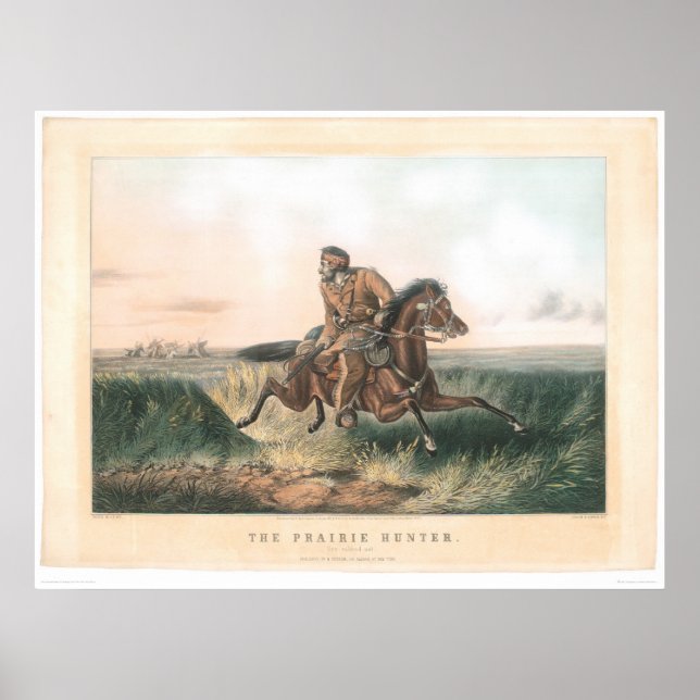 Affiches The Prairie Hunter : "One Rubbed Out!" (1364A) (Devant)