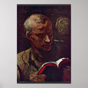 Affiches The Reader By Daumier Honoré