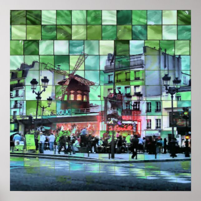 Affiches the red mill (Devant)