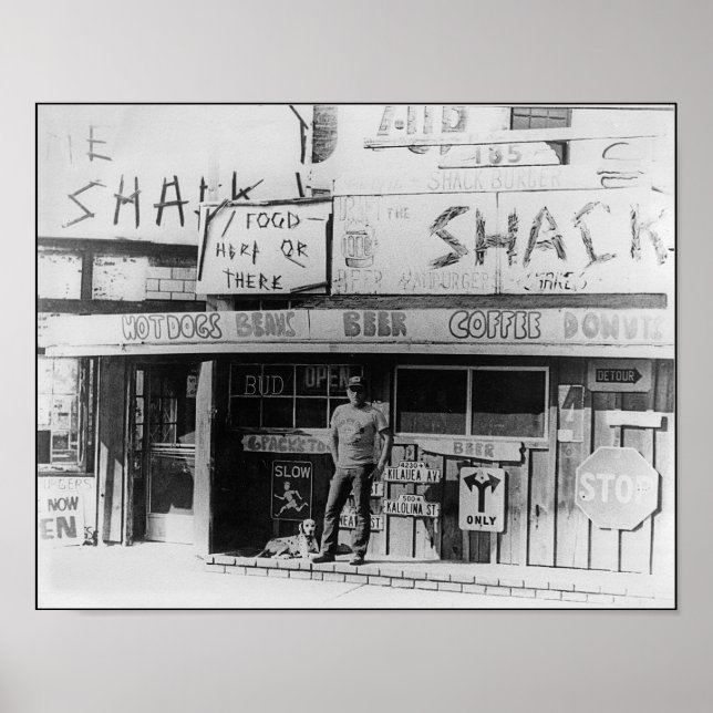 Affiches The Shack, Playa del Rey 1972 (Devant)