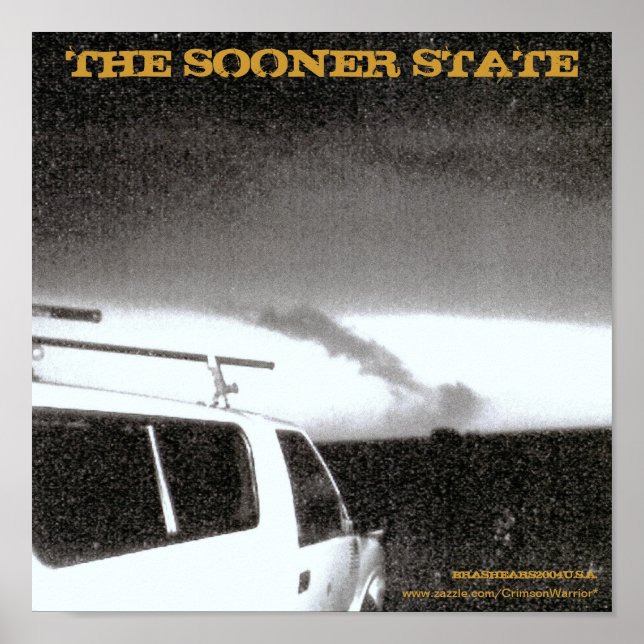 AFFICHES THE SOONER STATE TORNADO OKLAHOMA 2004 (Devant)