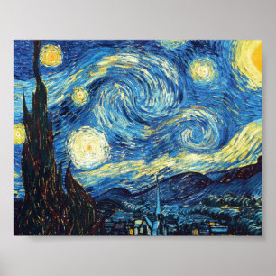 Affiches The Starry Night by Van Gogh