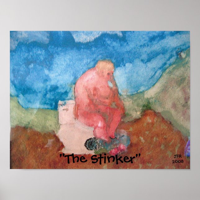 Affiches "The Stinker" par JFR— Katiamaria Photos & Design (Devant)