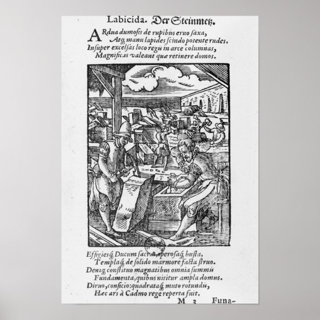 Affiches The stone-cutter (Devant)