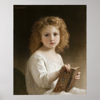 Affiches The Storybook - William Bouguereau