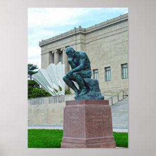 Affiches The Thinker and The Shuttlecock, Kansas City, MO