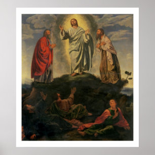 Affiches The Transfiguration, c.1527-33 (huile sur panneau)