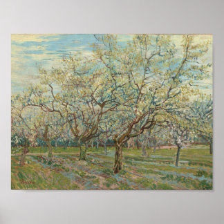 Affiches The White Orchard Arles, avril 1888 Vincent van Go