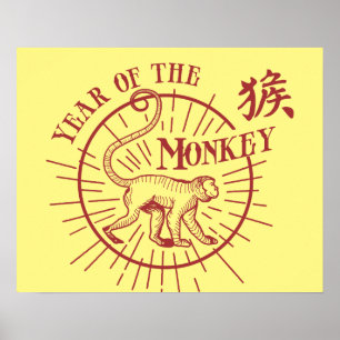 Affiches "The Year Of The Monkey"