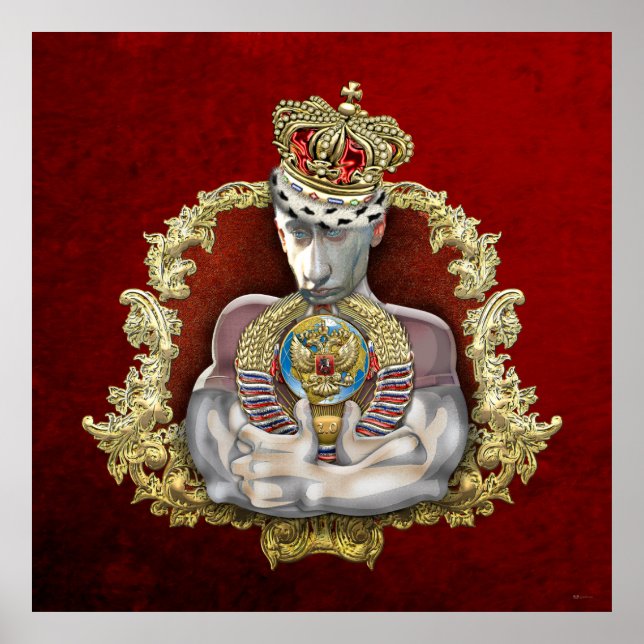 Affiches Théâtre de l'Absurde - Rêve de Poutine - URSS 2.0 (Devant)