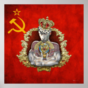 Affiches Théâtre de l'Absurde - Rêve de Poutine - URSS 2.0