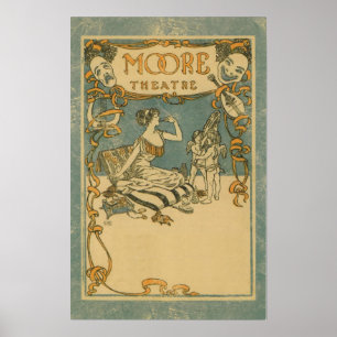 Affiches Théâtre de Moore, Seattle, Washington