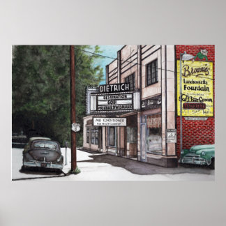 Affiches théâtre dietrich par dlee