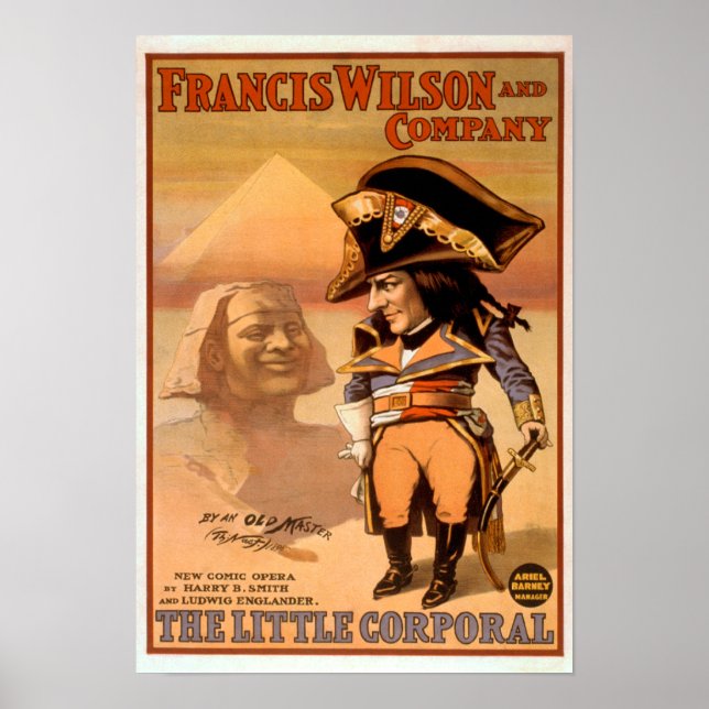 Affiches Théâtre égyptien Sphinx "Le Petit Caporal" (Devant)