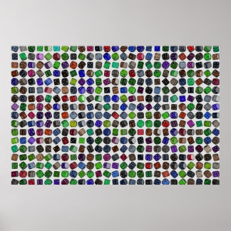 Affiches Thème de dé IV