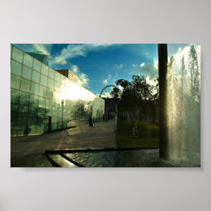 Affiches thème de Manchester City de centre d'urbis