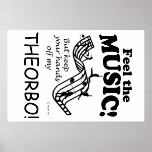 Affiches Theorbo Sent La Musique