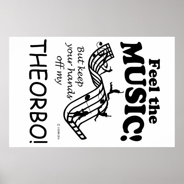 Affiches Theorbo Sent La Musique (Devant)