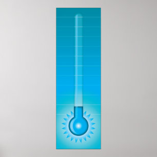 Affiches Thermomètre de but