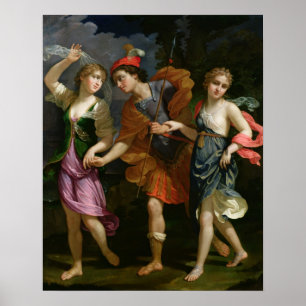 Affiches Theseus avec Ariadne et Phaedra